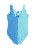 Girls 7-16 Bow Front Swimsuit