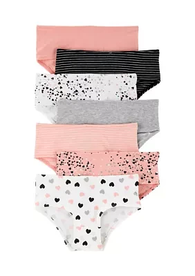 Toddler Girls Printed Underwear - 7 Pack