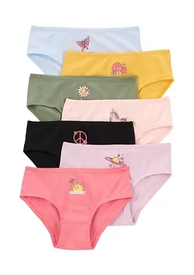 Toddler Girls Days of the Week Underwear - 7 Pack