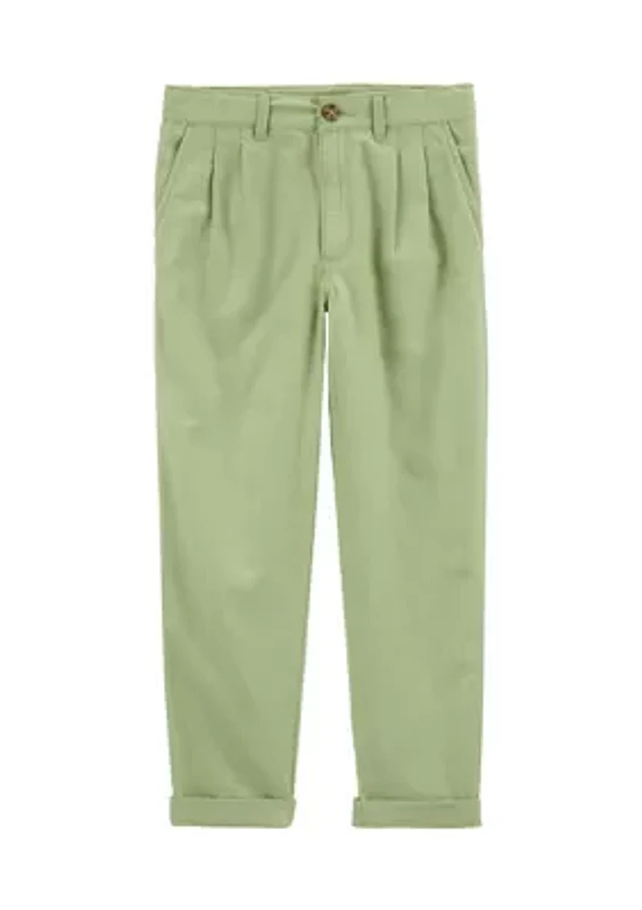 Girls 4-6x Twill Pants