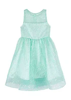 Girls 4-6x Illusion Party Dress