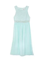 Girls 7-16 Sleeveless Maxi Dress