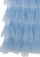 Girls 7-16 Sequin Ruffle Dress