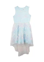 Girls 7-16 Butterfly Mesh Dress