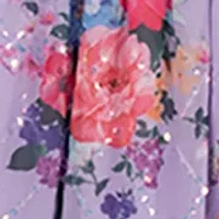 Girls 7-16 Floral Chiffon Maxi Dress