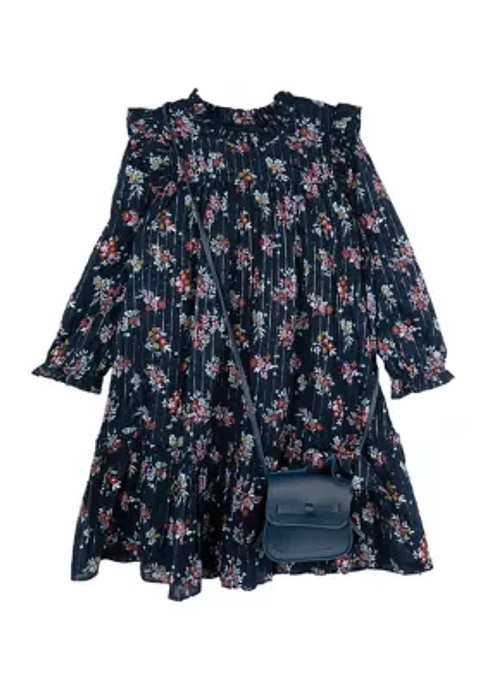 Girls 4-6x Printed Dress