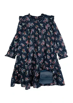 Girls 4-6x Printed Dress