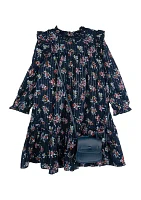 Girls 4-6x Printed Dress