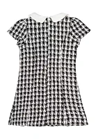 Girls 4-6x Bouclé Dress