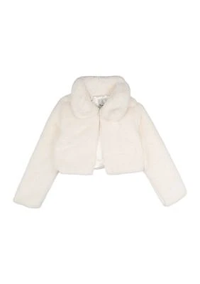 Girls 4-6x Faux Fur Jacket