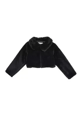 Girls 4-6x Fur Jacket