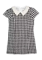 Girls 7-16 Bouclé Dress