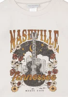 Girls 7-16 Nashville Graphic T-Shirt and Flare Pants