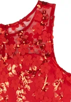 Girls 7-16 Sequin Lace A-Line Dress