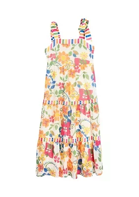 Girls 7-16 Printed Maxi Dress