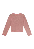 Girls 7-16 Loopy Butterfly Sweater