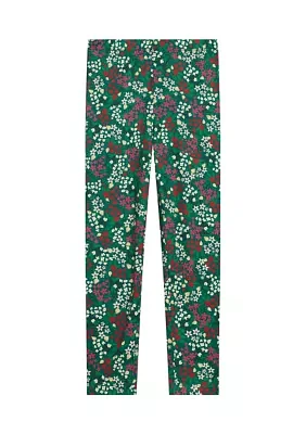 Girls 4-6x Yummy Floral Printed Knit Leggings