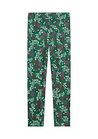 Girls 4-6x Yummy Floral Printed Knit Leggings