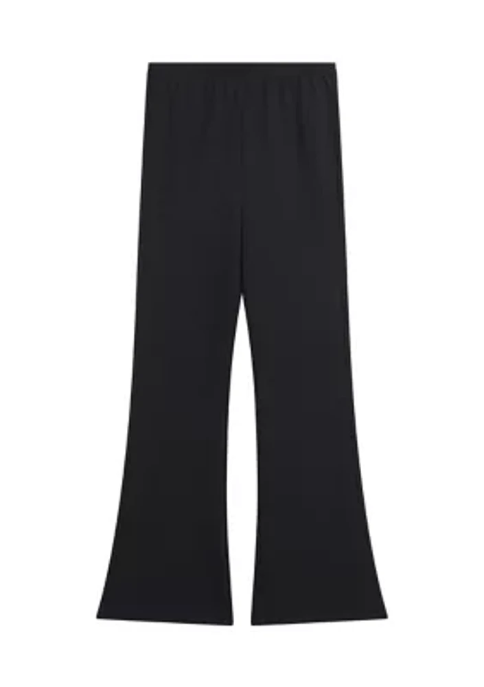 Girls 7-16 Solid Ponte Pants