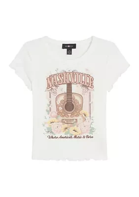 Girls 7-16 Nashville Graphic T-Shirt