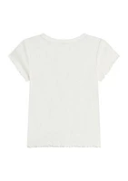 Girls 7-16 Butterfly Appliqué T-Shirt