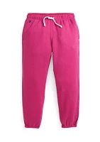 Girls 2-6x Fleece Jogger Pants