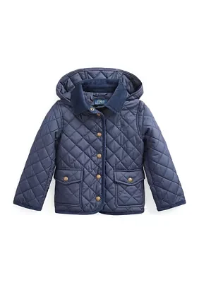 Girls 2-6x Quilted Barn Jacket