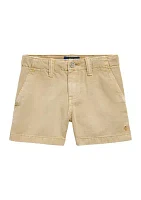 Baby Girls Cotton Chino Shorts