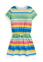 Girls 2-6x Jersey Striped Dress