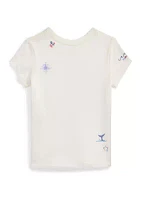 Girls 2-6x Cotton Jersey Graphic T-Shirt