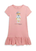 Girls 2-6x Polo Bear Cotton Jersey T-Shirt Dress