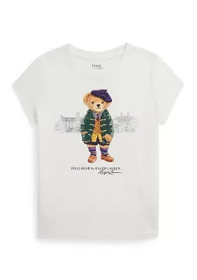 Girls 2-6x Polo Bear Cotton Jersey T-Shirt