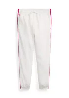 Girls 2-7 Striped French Terry Jogger Pants