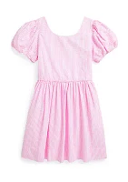 Girls 2-6x Striped Cotton Seersucker Dress