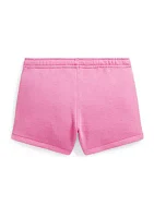 Girls 2-6x Big Pony Logo French Terry Shorts