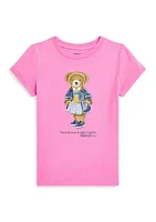 Girls 2-6x Polo Bear Cotton Jersey T-Shirt