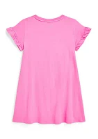 Girls 2-6x Polo Bear Cotton Jersey Dress