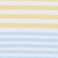 Girls 2-6x Striped Stretch Mesh Polo Dress