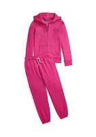 Girls 7-16 Fleece Full-Zip Hoodie