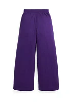 Girls 7-16 Fleece Wide Leg Sweatpants