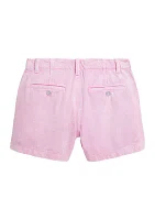 Girls 7-16 Cotton Chino Shorts