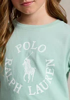 Girls 7-16 Big Pony Logo Cotton Jersey T-Shirt