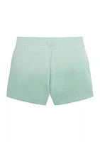 Girls 7-16 Big Pony Logo Cotton Terry Shorts