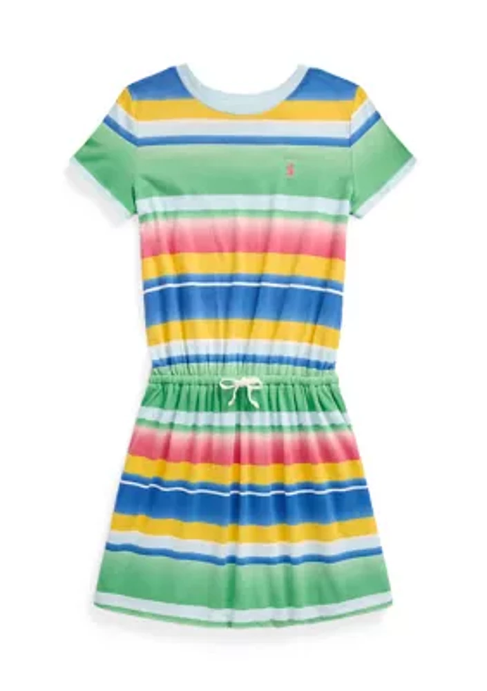 Girls 7-16 Striped Dress