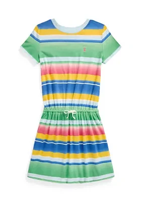 Girls 7-16 Striped Dress