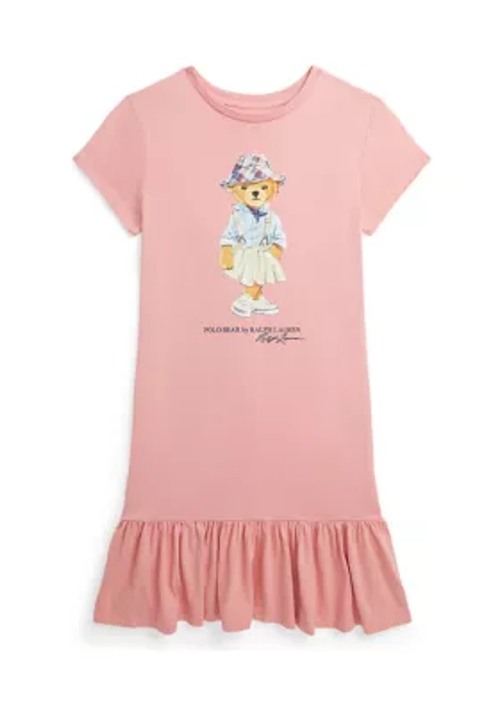 Girls 7-16 Polo Bear Cotton Jersey T-Shirt Dress