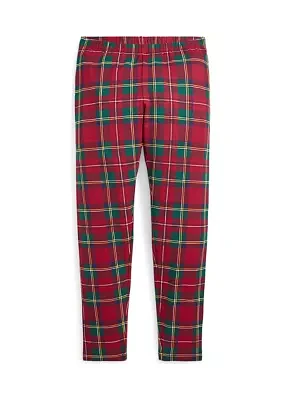 Girls 7-16 Plaid Stretch Jersey Leggings