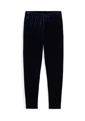 Girls 7-16 Stretch Velour Leggings