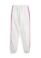 Girls 7-16 French Terry Stripe Pants