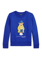 Girls 7-16 Polo Bear Fleece Sweatshirt